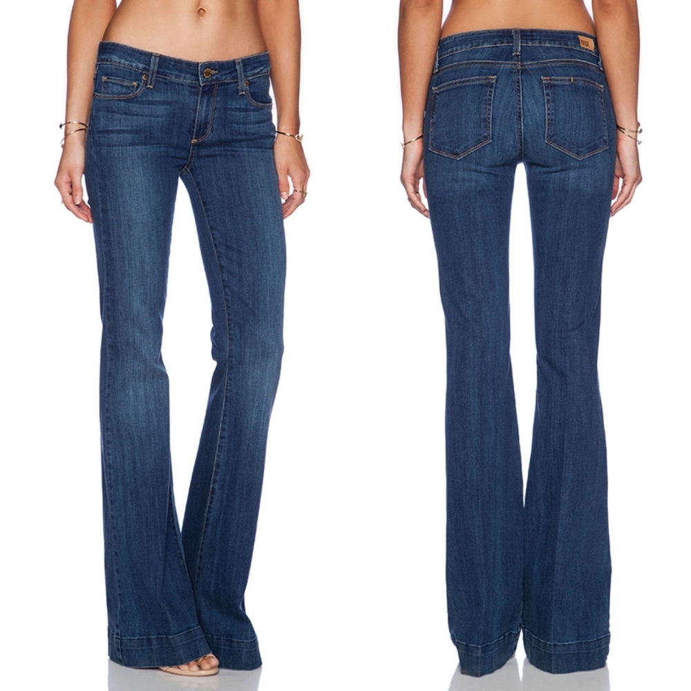 PAIGE Fiona Flare Jeans in Orson Blue 27